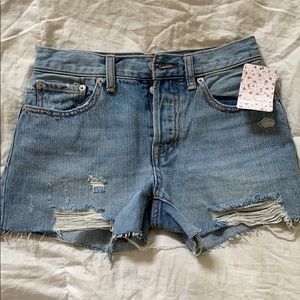 Free People Denim Shorts